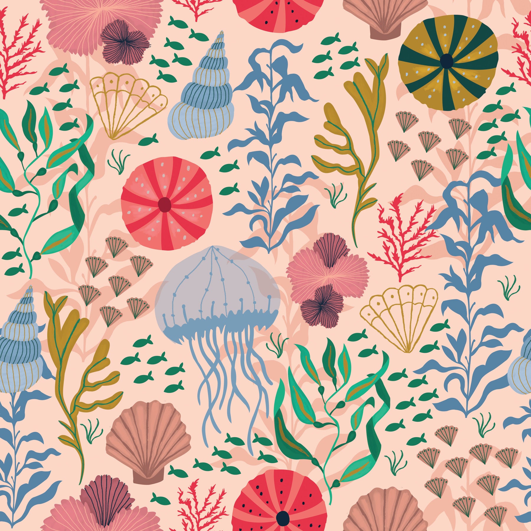 Ocean Dreamscape Wallpaper⁠ in your room — zoomed
