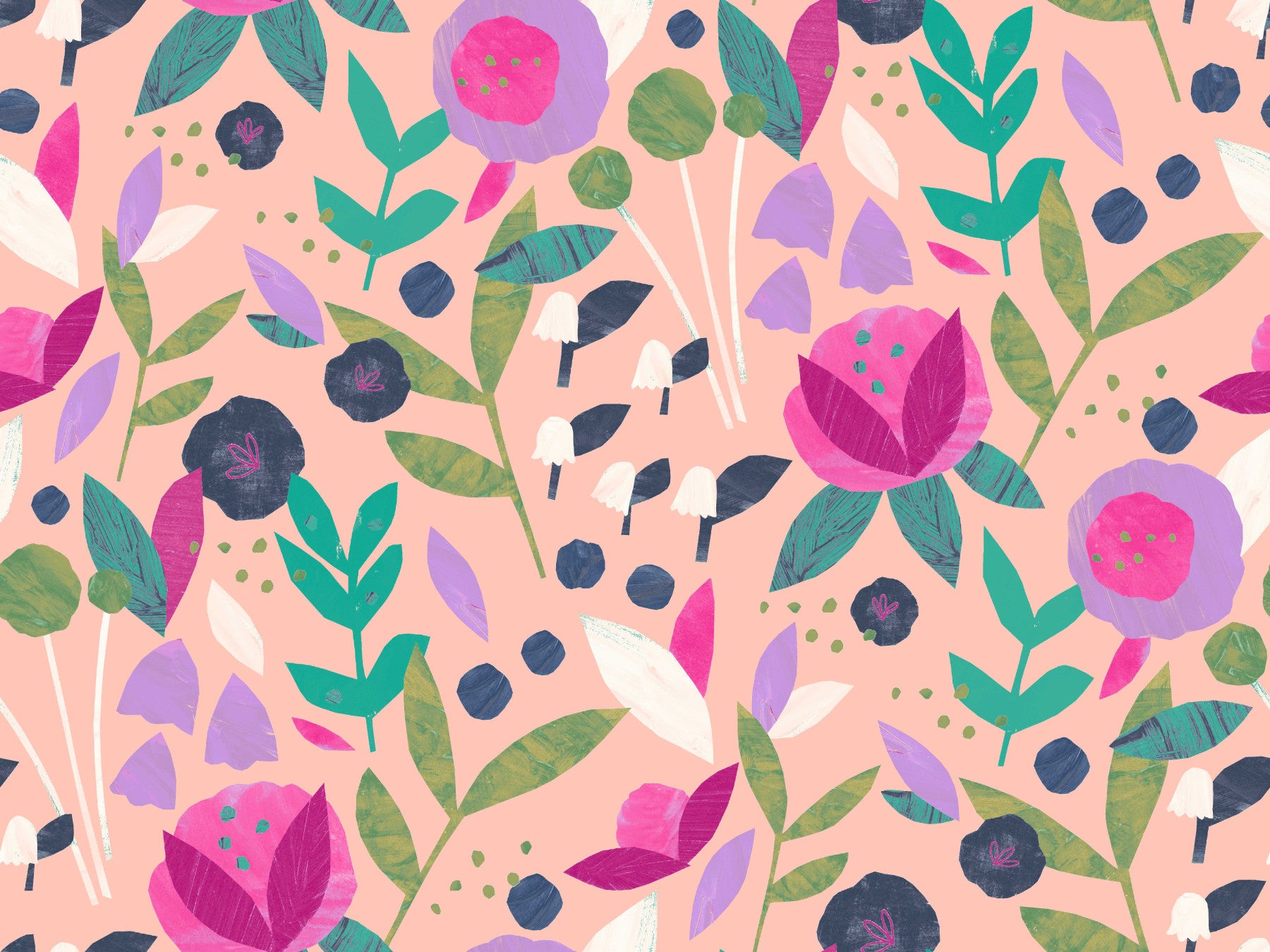 Paper Flowers Wallpaper⁠