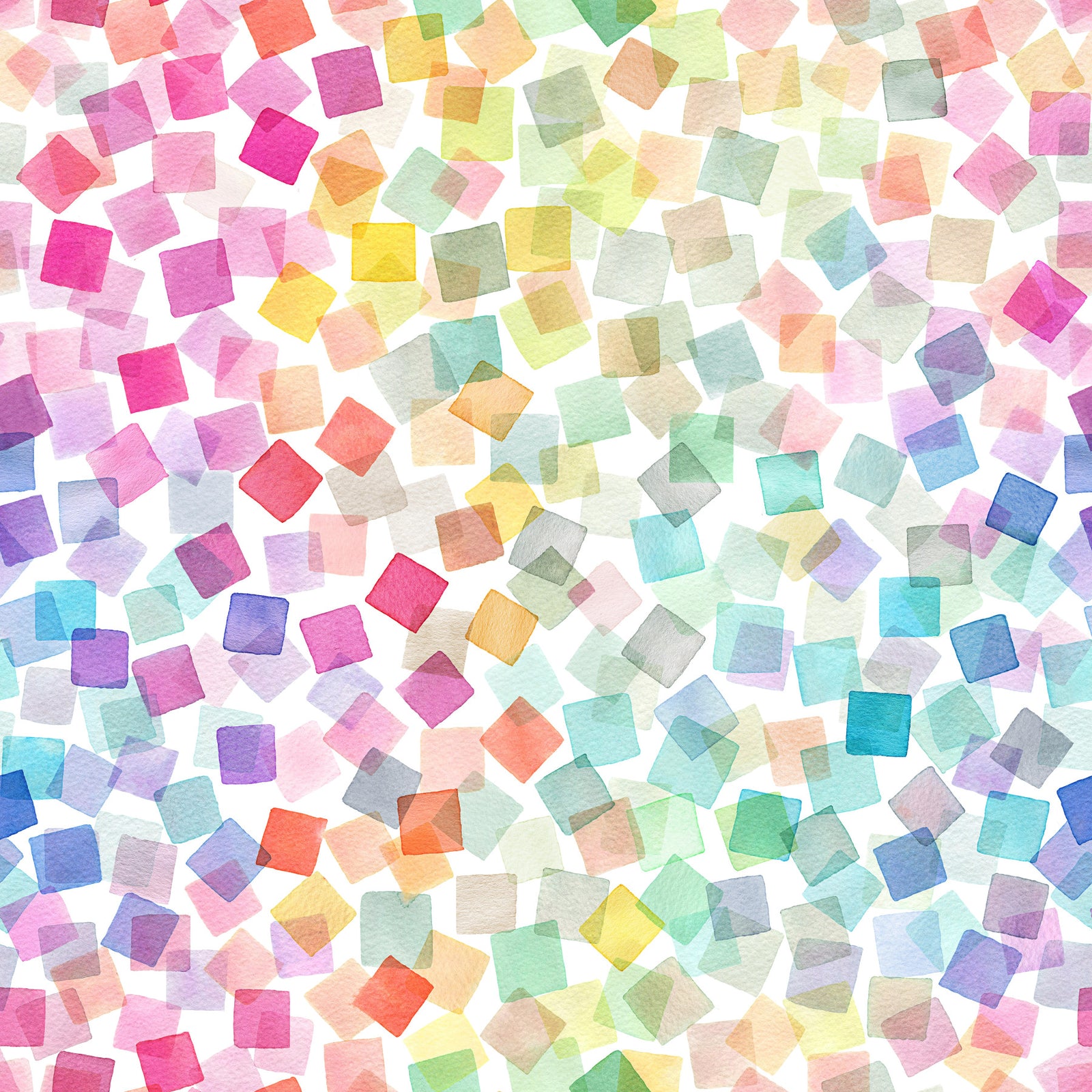 Geometric Confetti Plaids Party Rainbow Wallpaper⁠