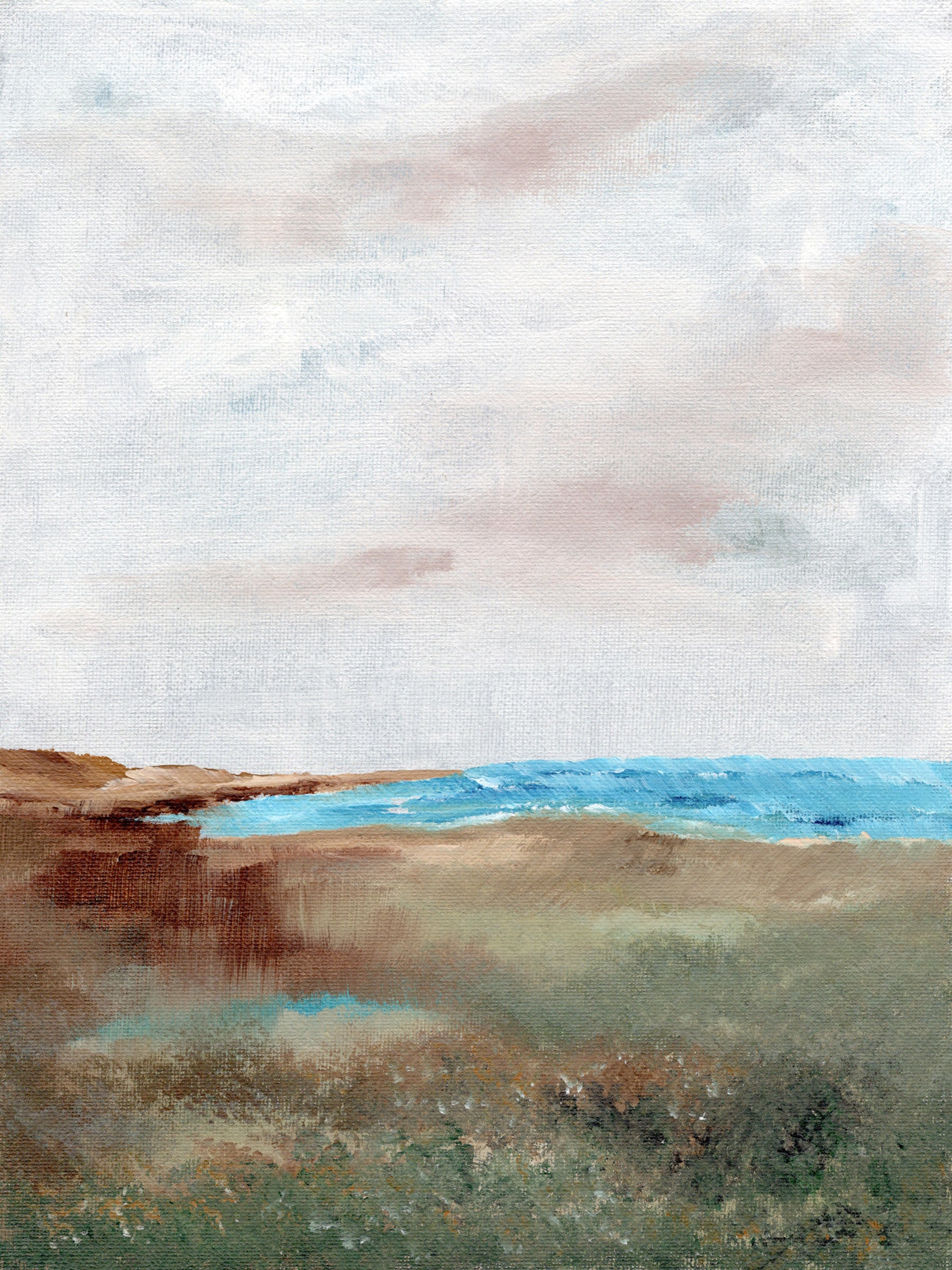 Coastal Serenity Wall Mural