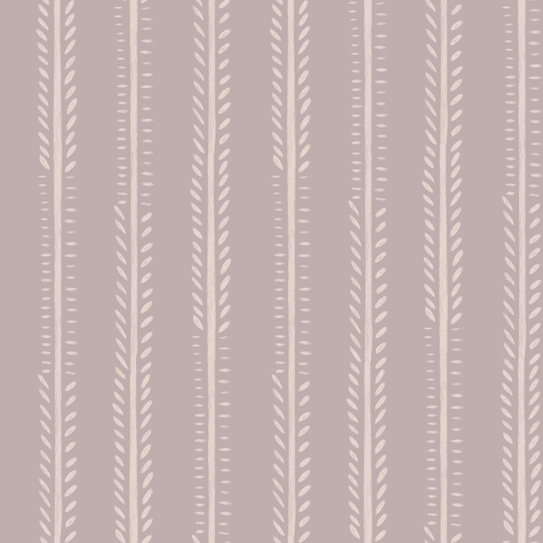 Serene botanical Stripes Wallpaper⁠