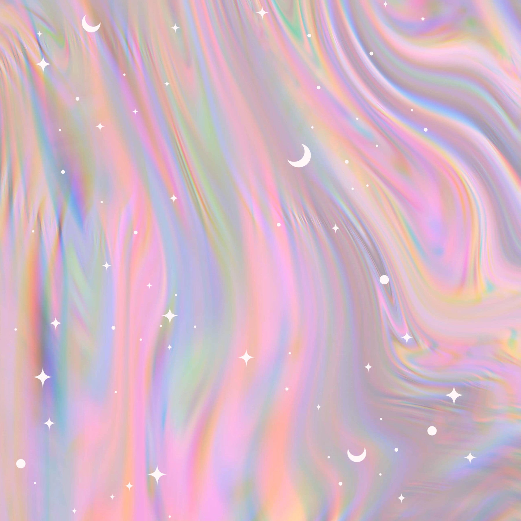 Iridescent Motiv Wall Mural in your room — zoomed