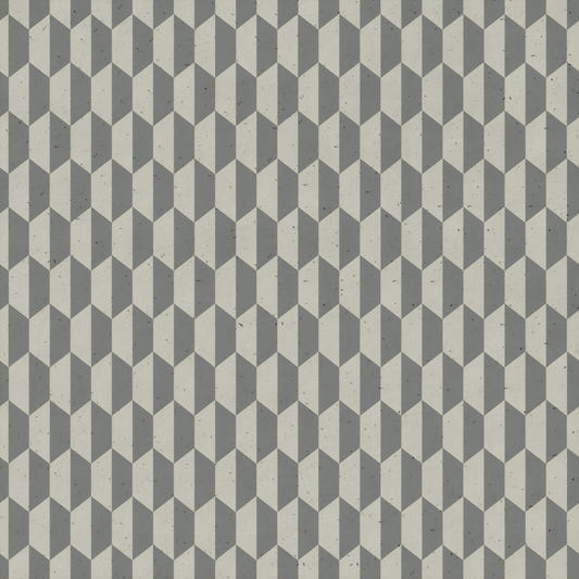 Grey Hexagon Illusion Wallpaper⁠