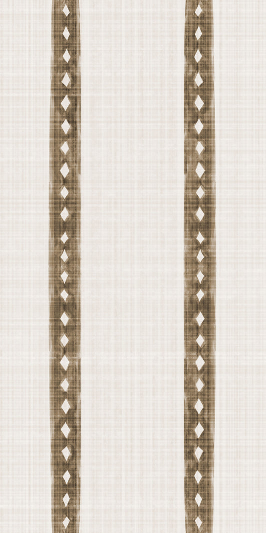 Rustic Brown Stripes Wallpaper⁠