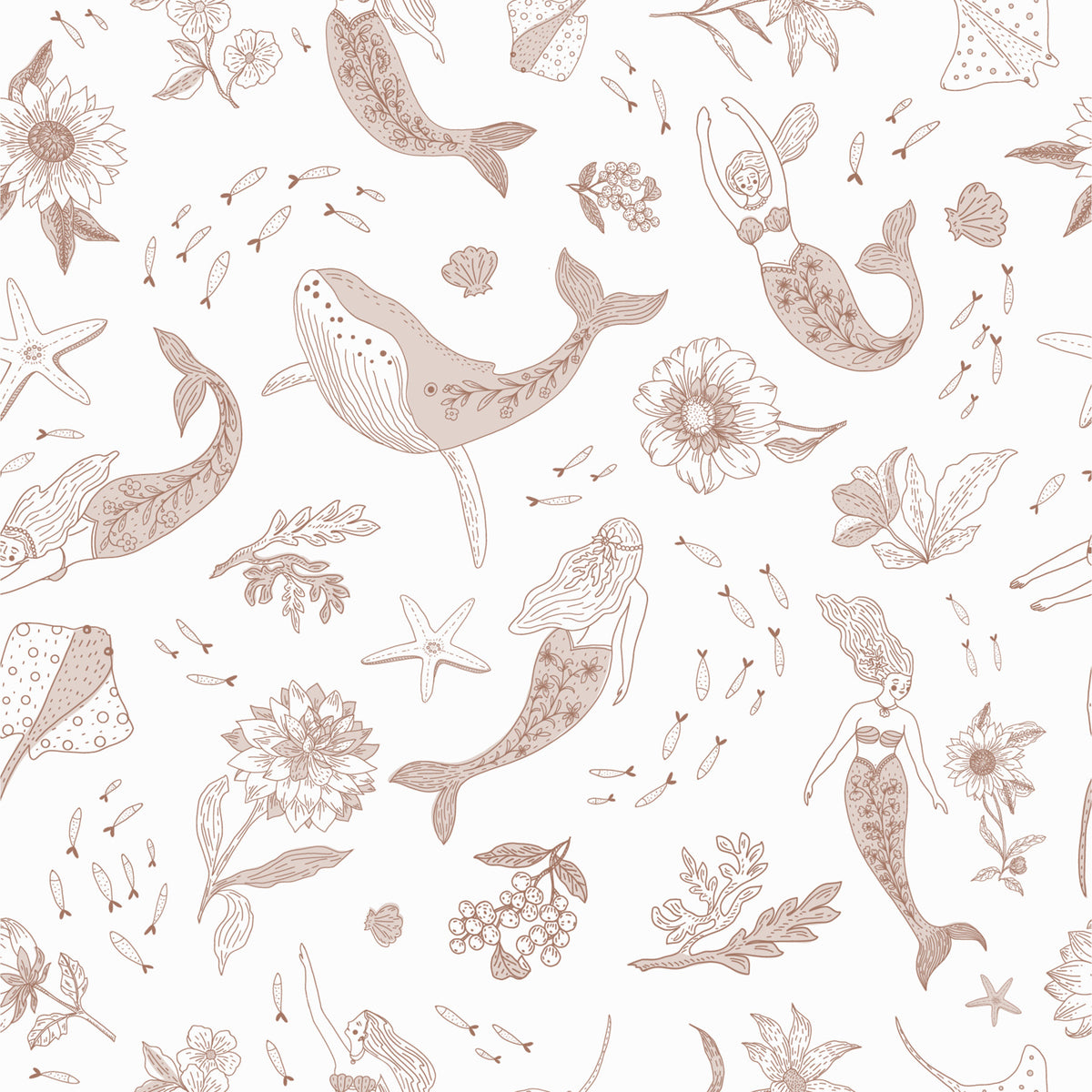 Whimsical Underwater Escape Wallpaper⁠