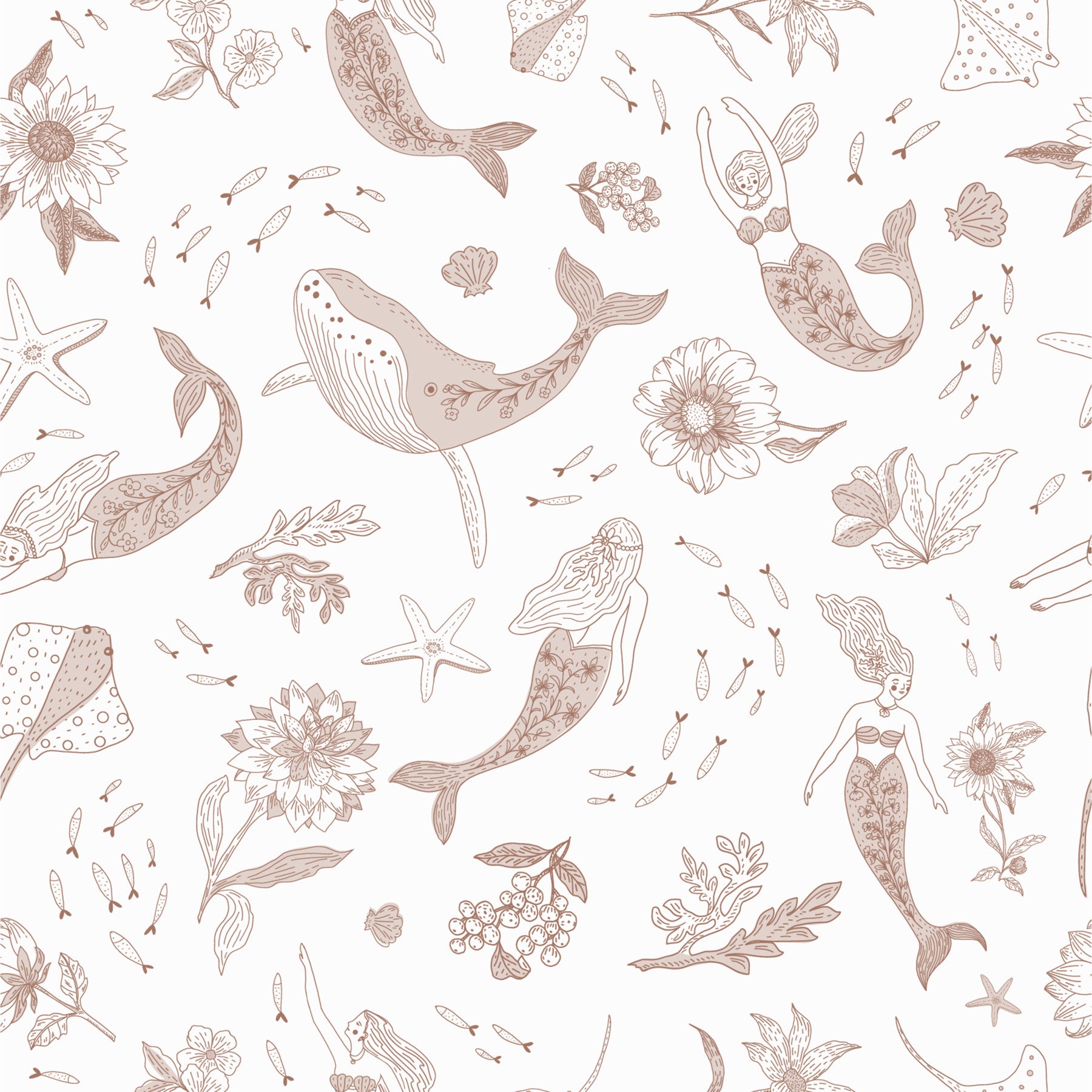 Whimsical Underwater Escape Wallpaper⁠