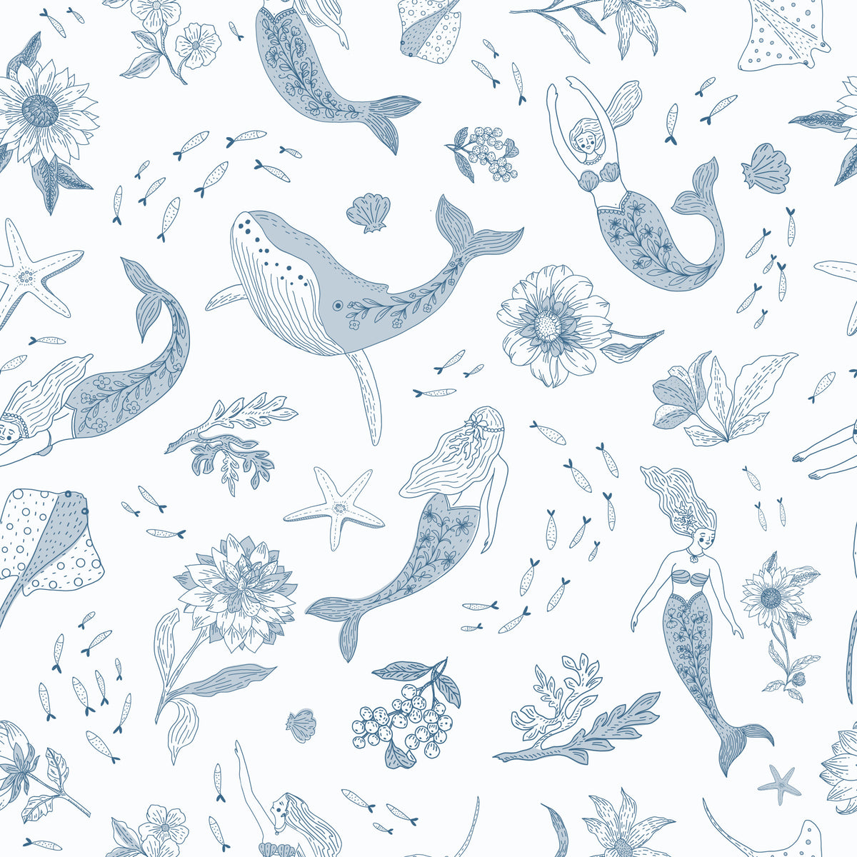 Enchanted Ocean Wallpaper⁠ in your room