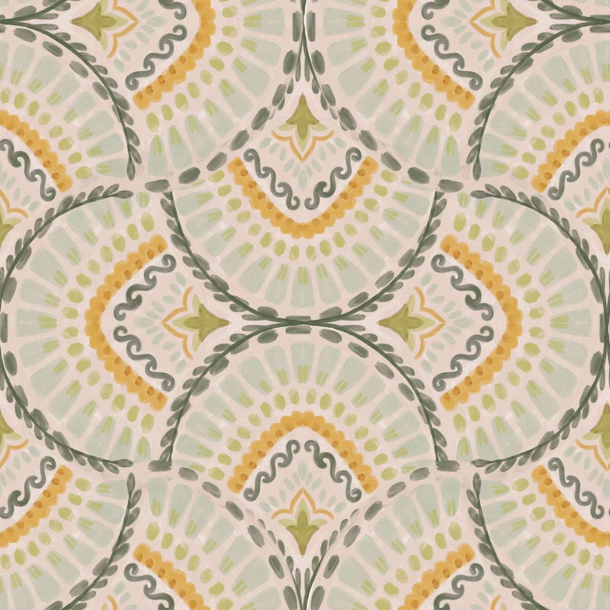 Serene Mandala Dreams Wallpaper⁠