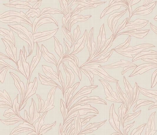Roseate Leaves Wallpaper⁠