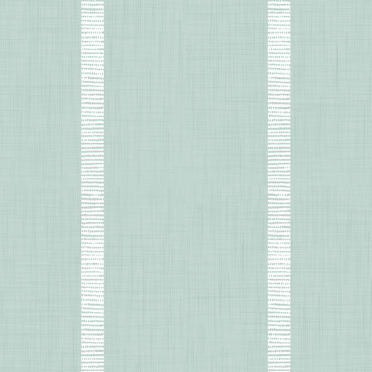 Modern Boho Serenity Stripes Soft Blue Wallpaper⁠