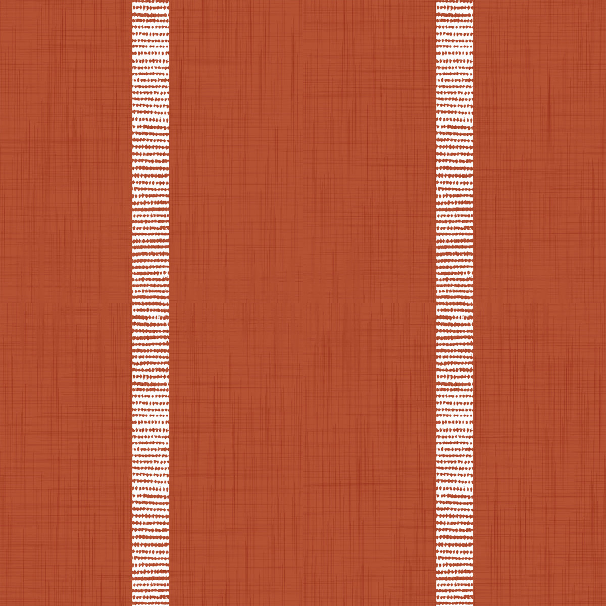 Modern Boho Serenity Stripes Terracotta  Wallpaper⁠ in your room
