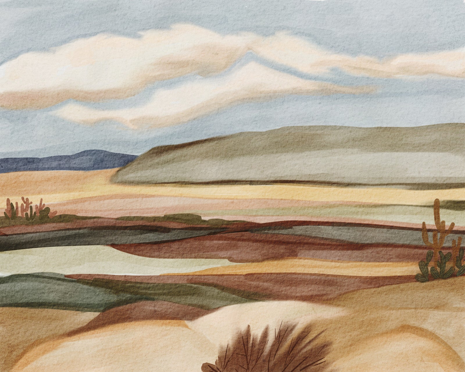 Whispering Sands Wall Mural