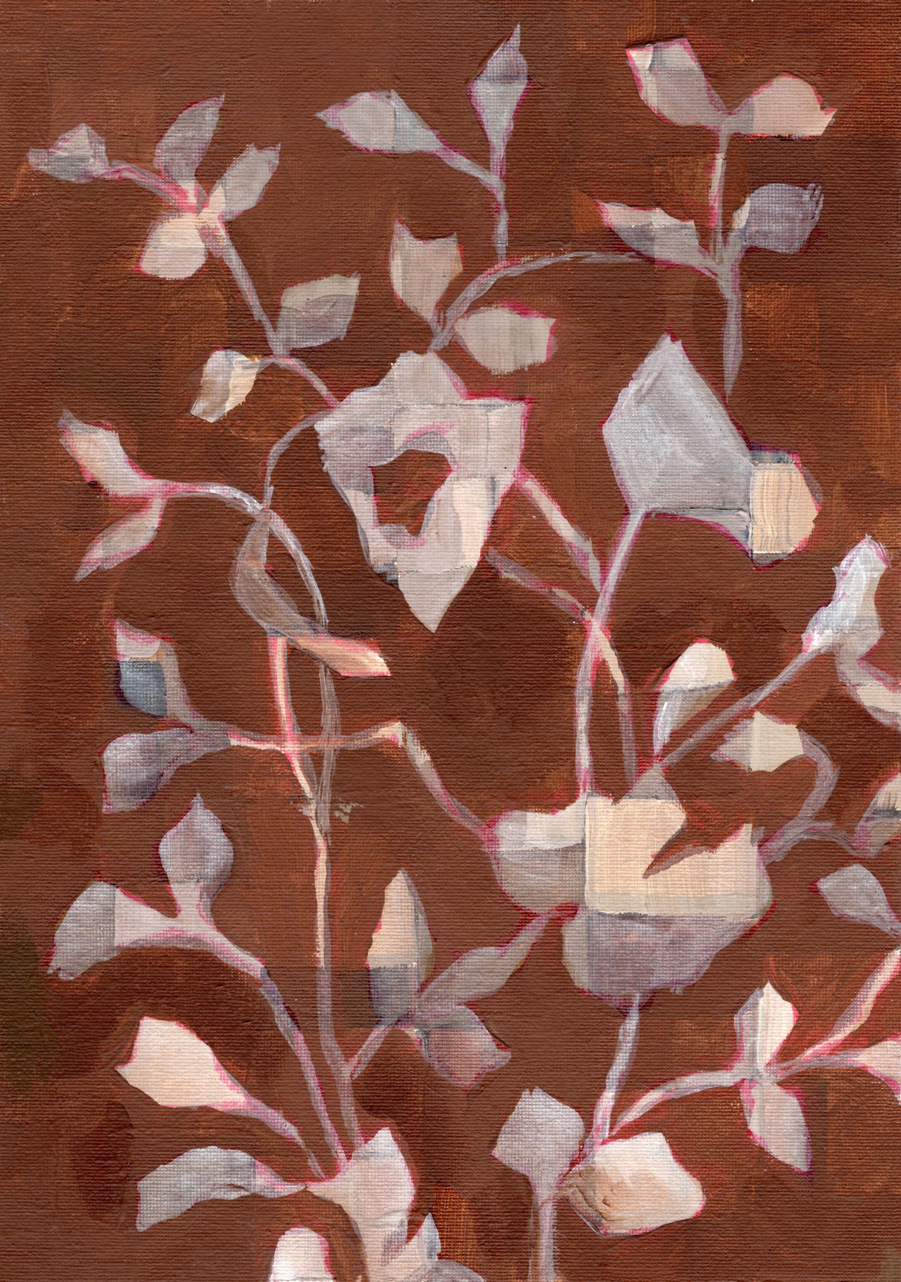 Rustic Botanical Wall Mural