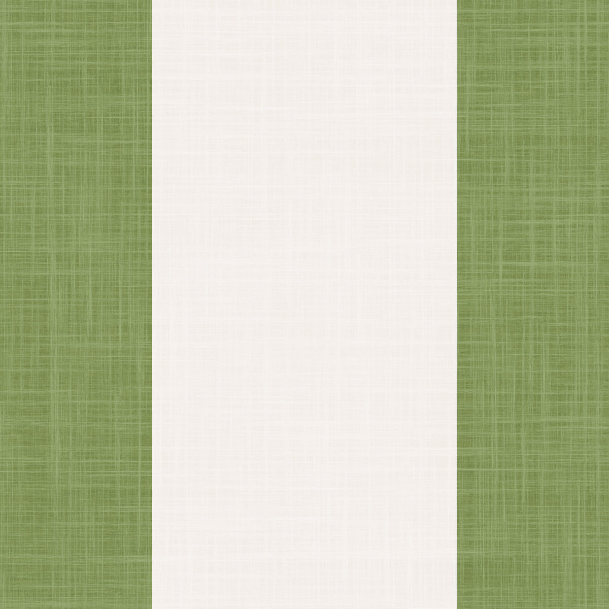Mediterranean Coastal Stripes Green & Ivory  Wallpaper⁠ in your room