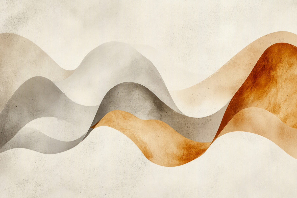 Serene Sands Wall Mural in your room — zoomed