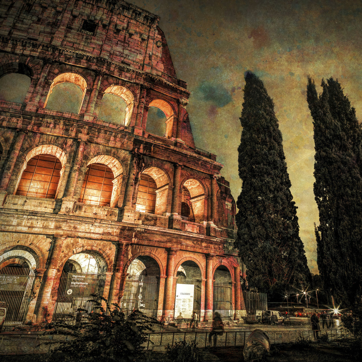Rome's Iconic Monument Wall Mural in your room