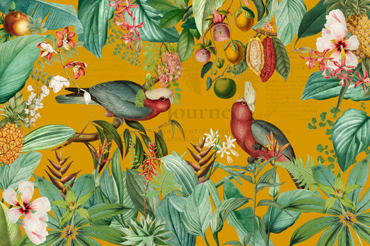 Vintage Tropical Journey Wall Mural