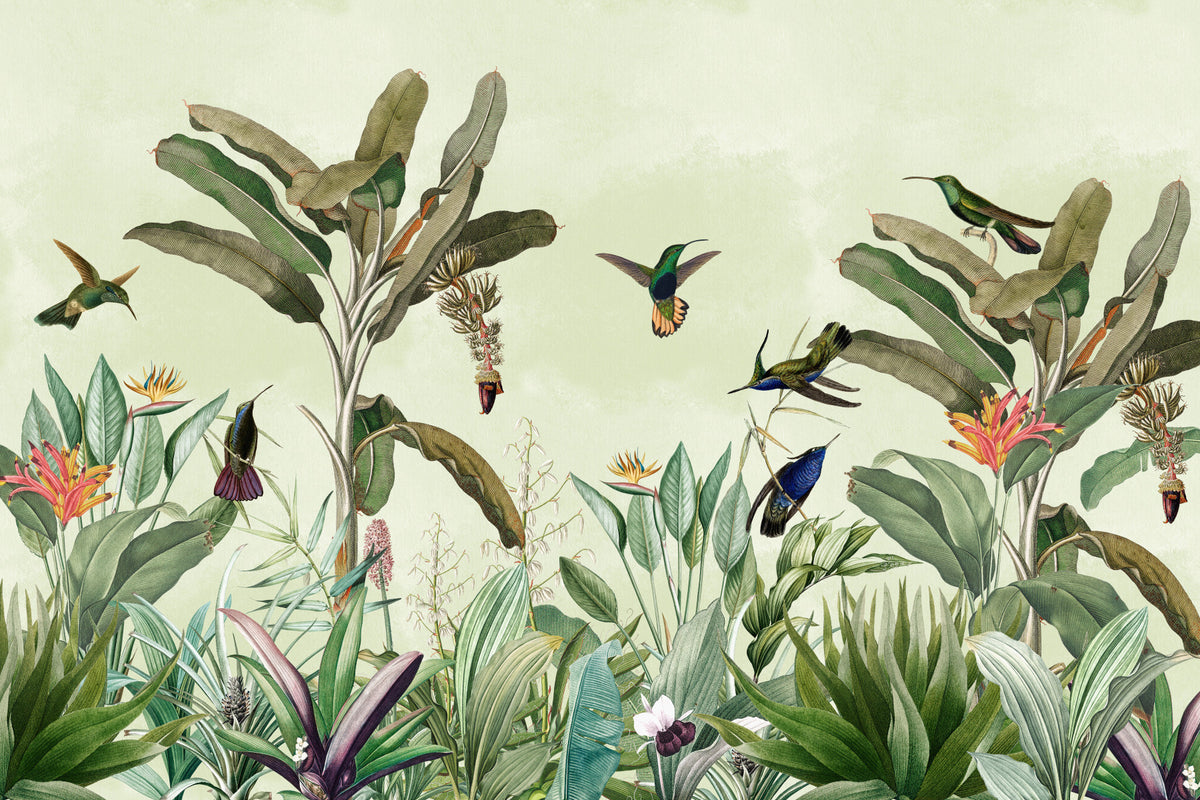 Whispers of the Jungle Wall Mural