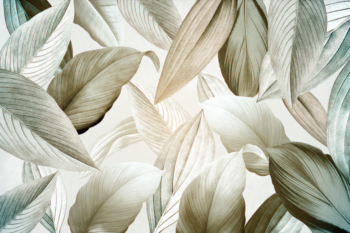 Whispering Leaves Wall Mural in your room