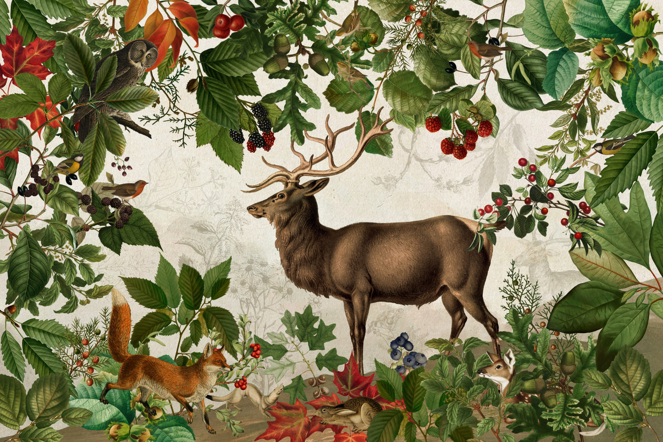 Autumnal Enchantment Wall Mural