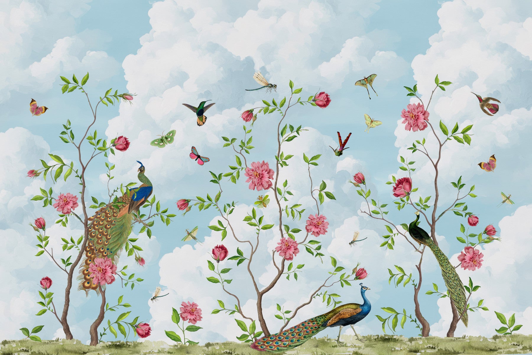 Enchanted Garden Escape Wall Mural