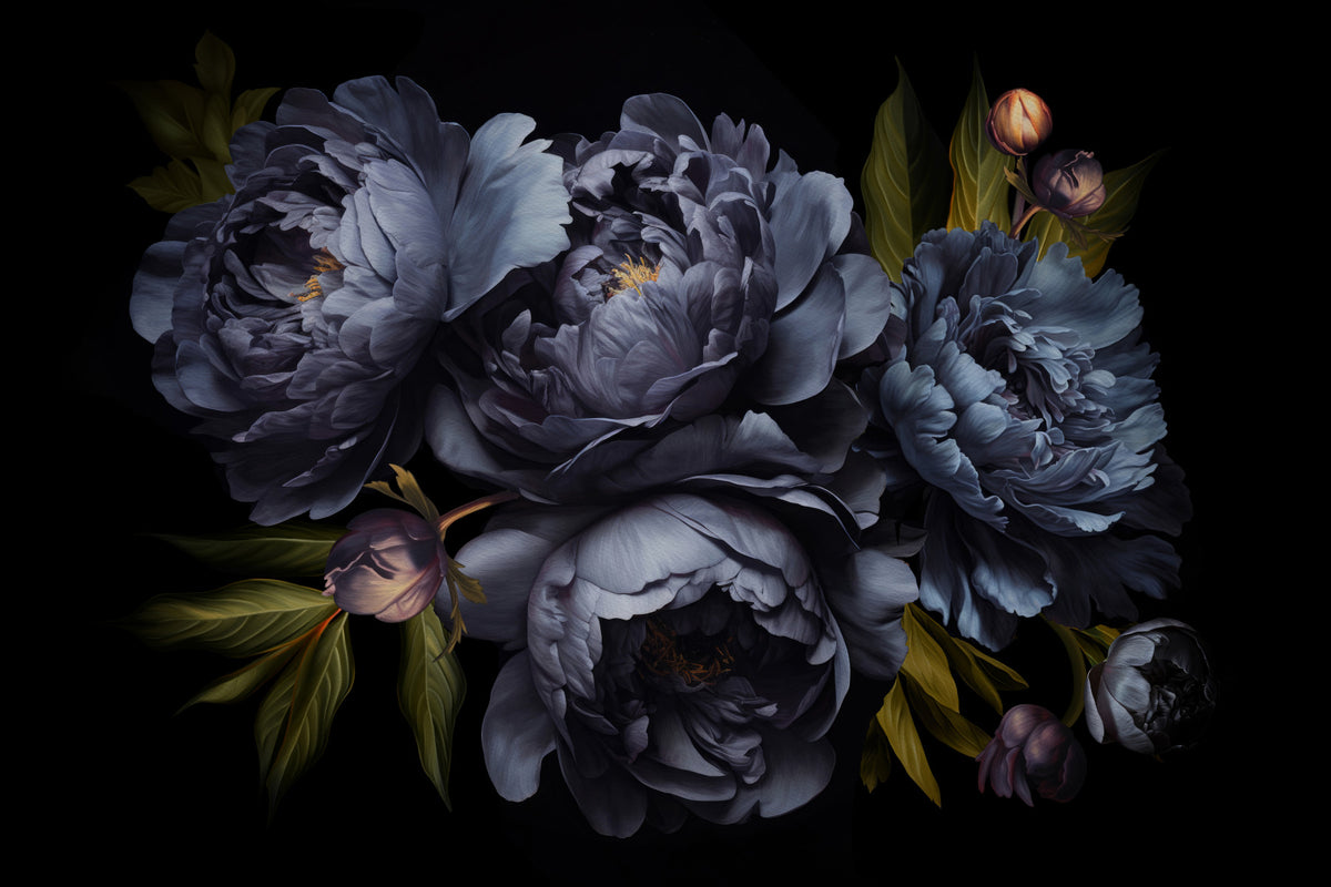 Nocturne in Blue Wall Mural in your room — zoomed