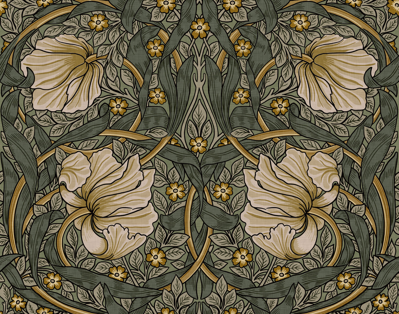 Pimpernel by William Morris 2 Wallpaper⁠