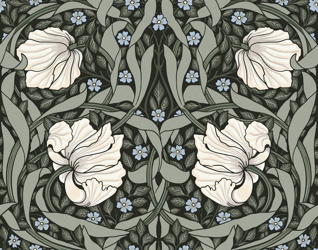 Pimpernel by William Morris 17 Wallpaper⁠
