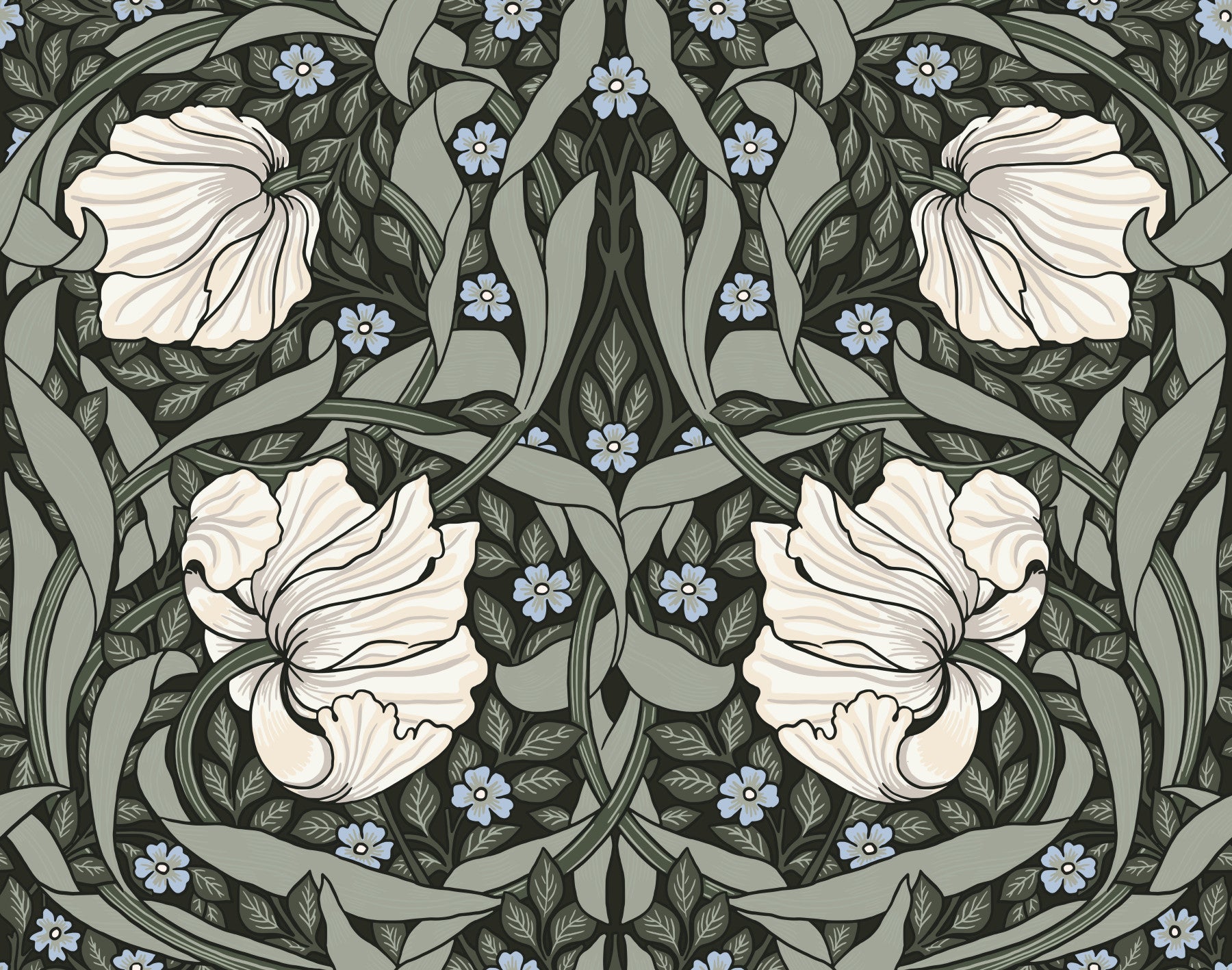 Pimpernel by William Morris 17 Wallpaper⁠