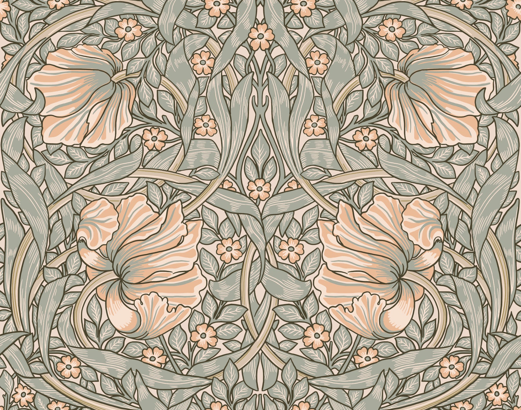 Pimpernel by William Morris 20 Wallpaper⁠