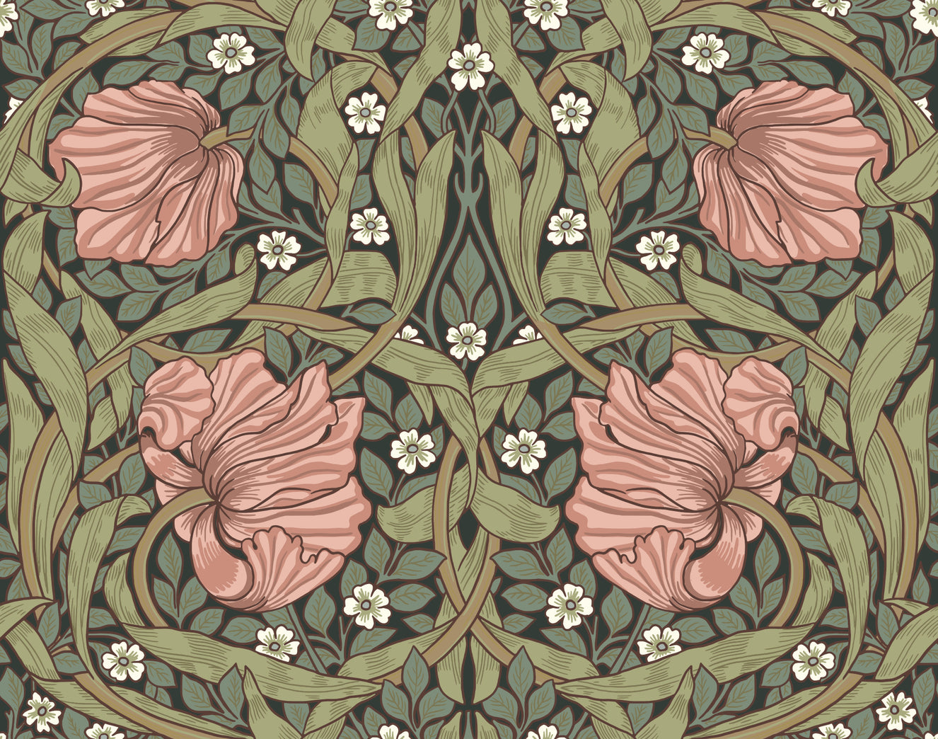Pimpernel by William Morris 26 Wallpaper⁠