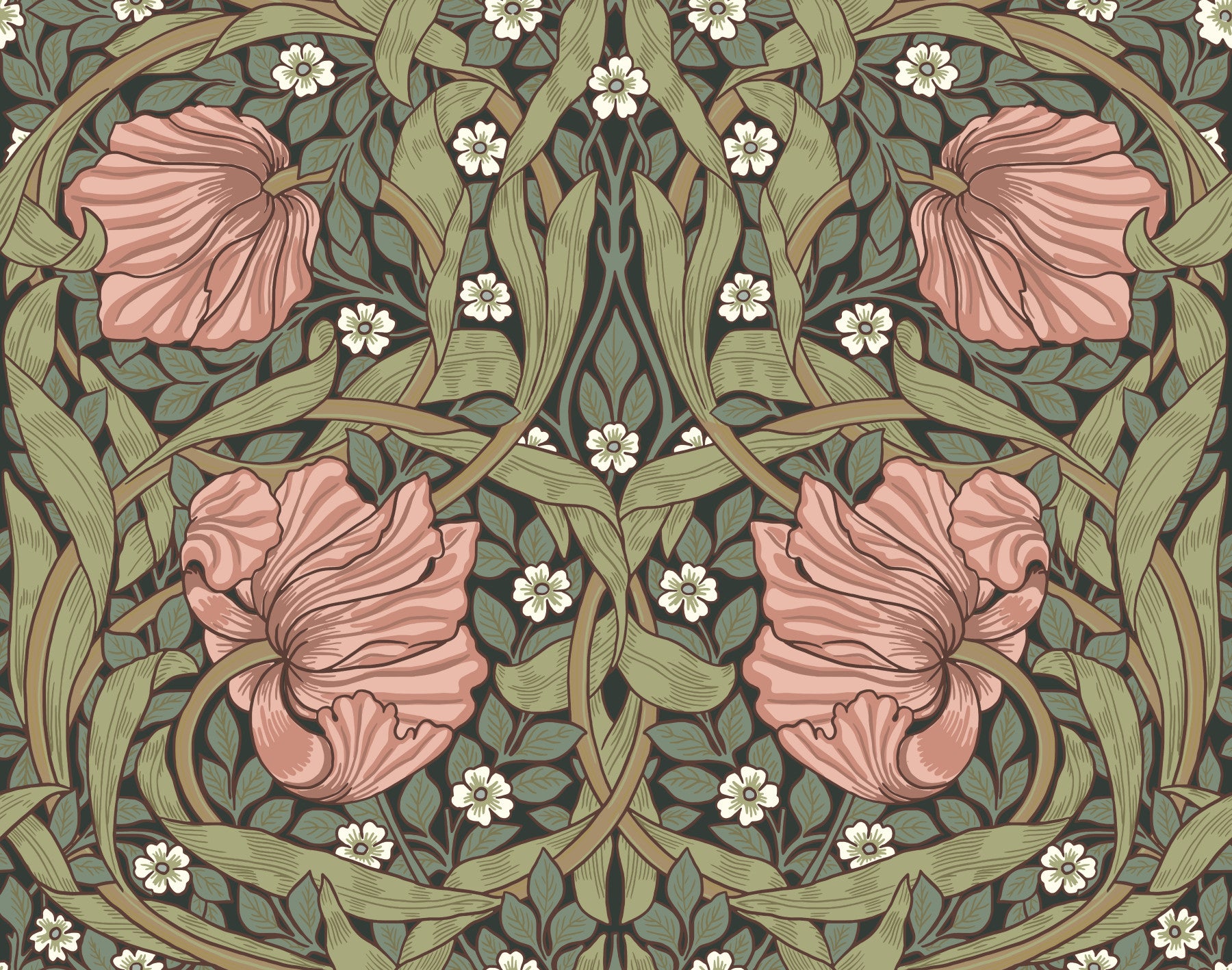 Pimpernel by William Morris 26 Wallpaper⁠