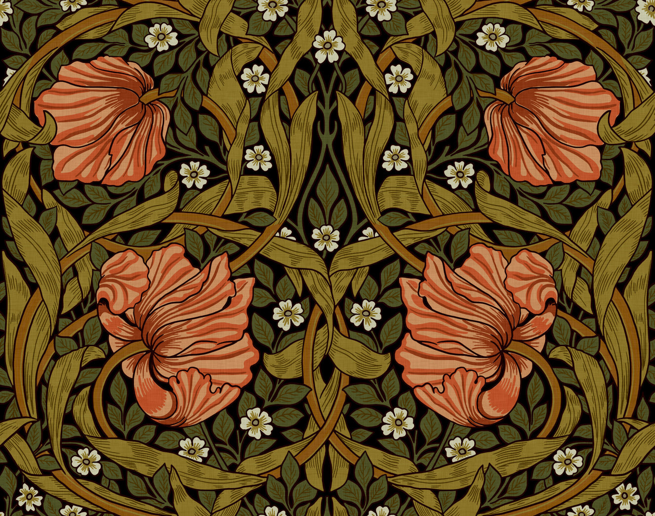 Pimpernel by William Morris 27 Wallpaper⁠