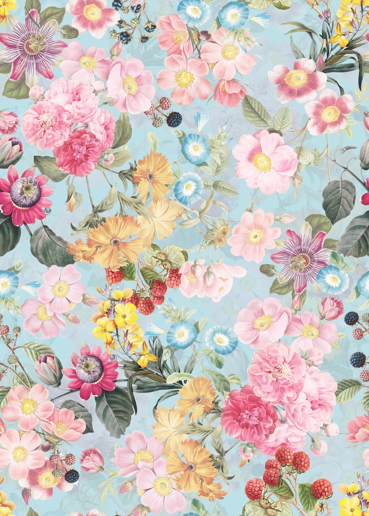 Romantic Garden Rhapsody Wallpaper⁠ in your room