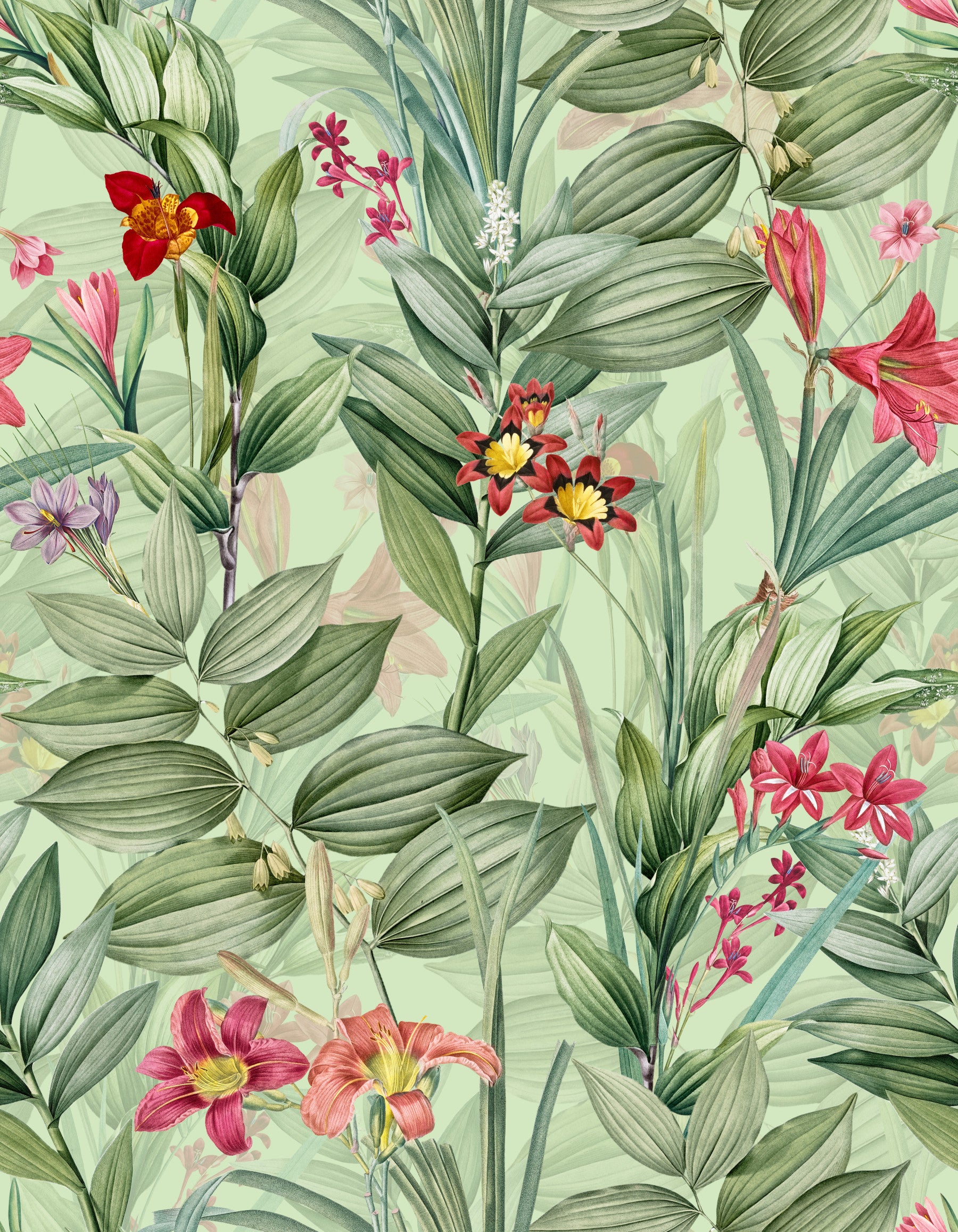 Botanical Rhapsody 1 Wallpaper⁠