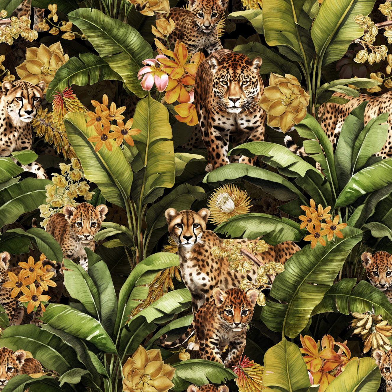 Golden Jungle Wallpaper⁠