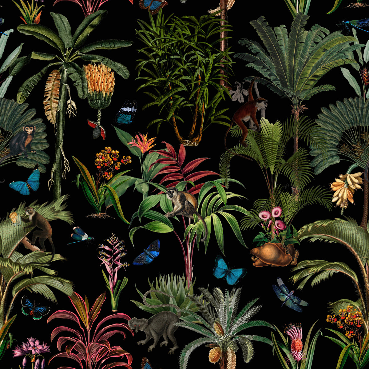 Midnight Jungle Wallpaper⁠
