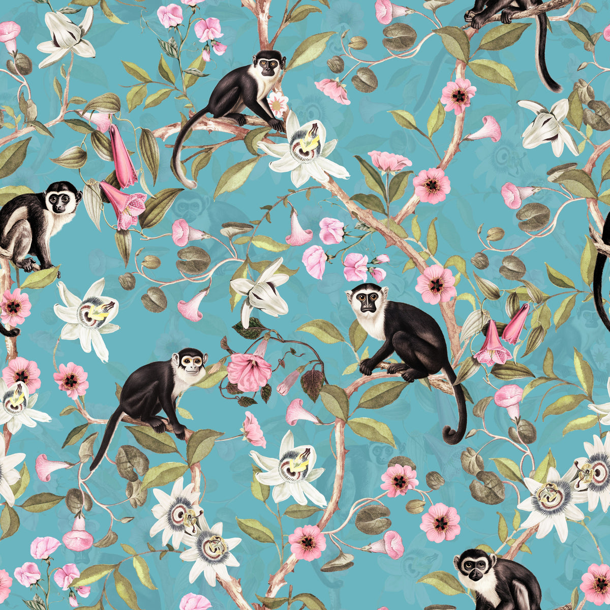 Enchanted Primates Wallpaper⁠ in your room