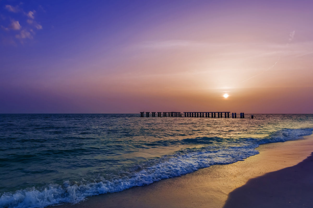 Gasparilla Island Sunset  Wall Mural in your room