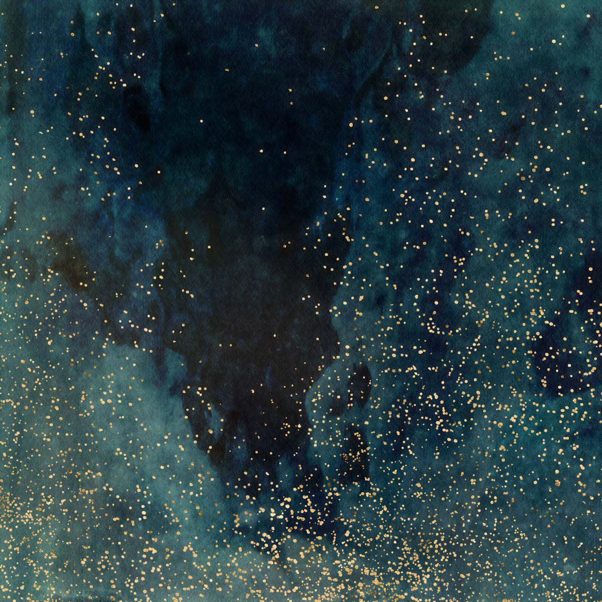 Petrol Galaxy Wall Mural in your room