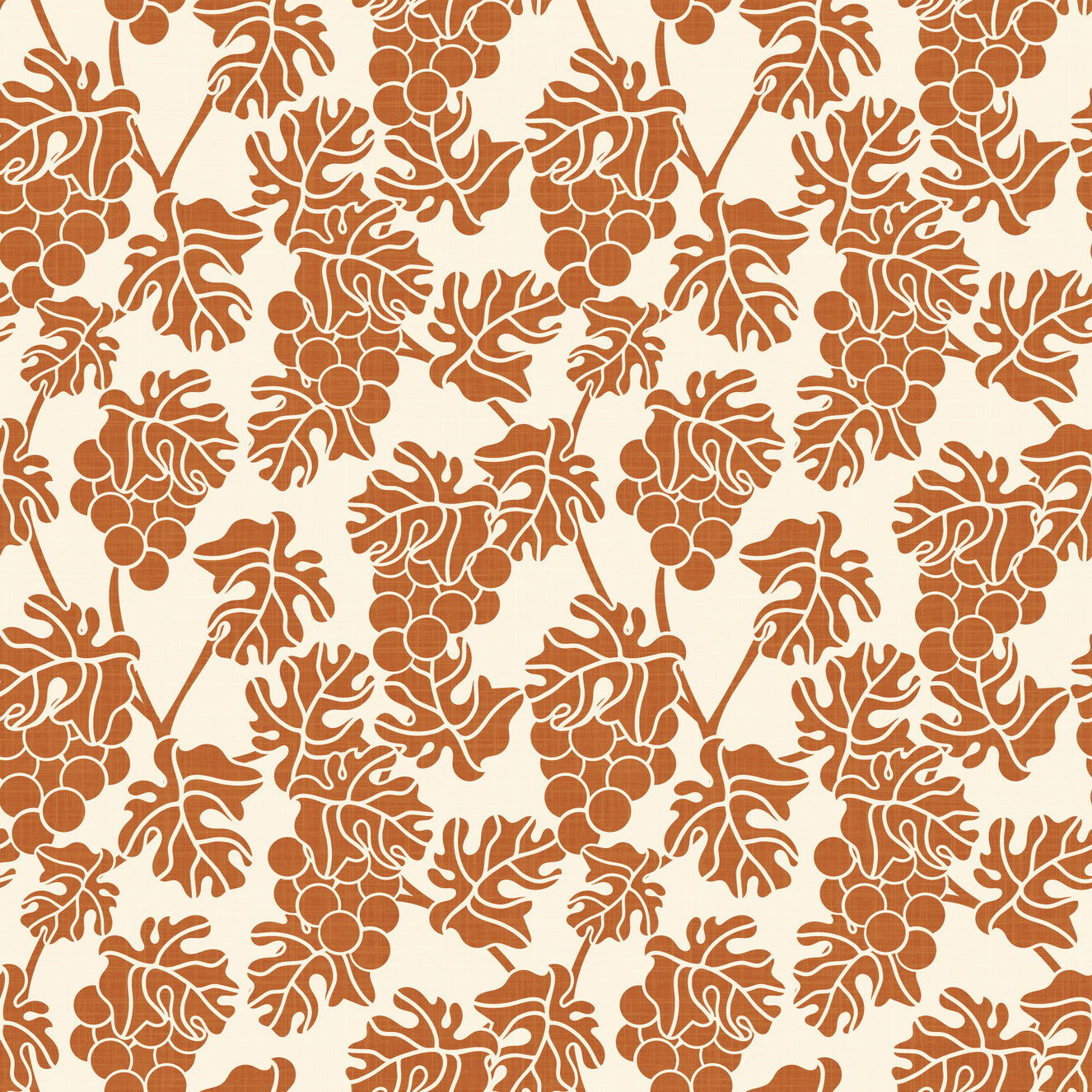 Mediterranean Vineyard Beige Wallpaper⁠