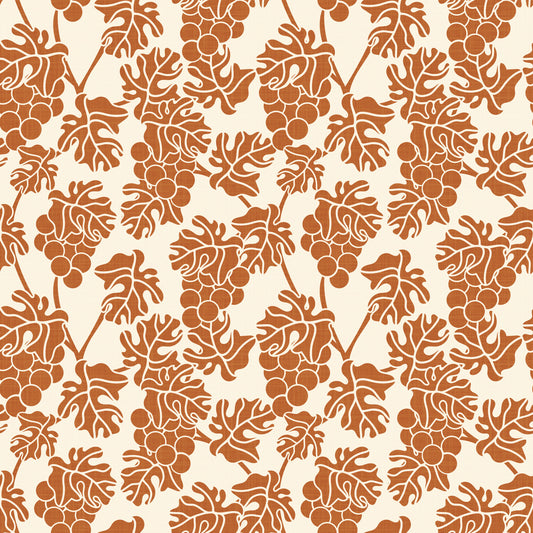 Mediterranean Vineyard Beige Wallpaper⁠