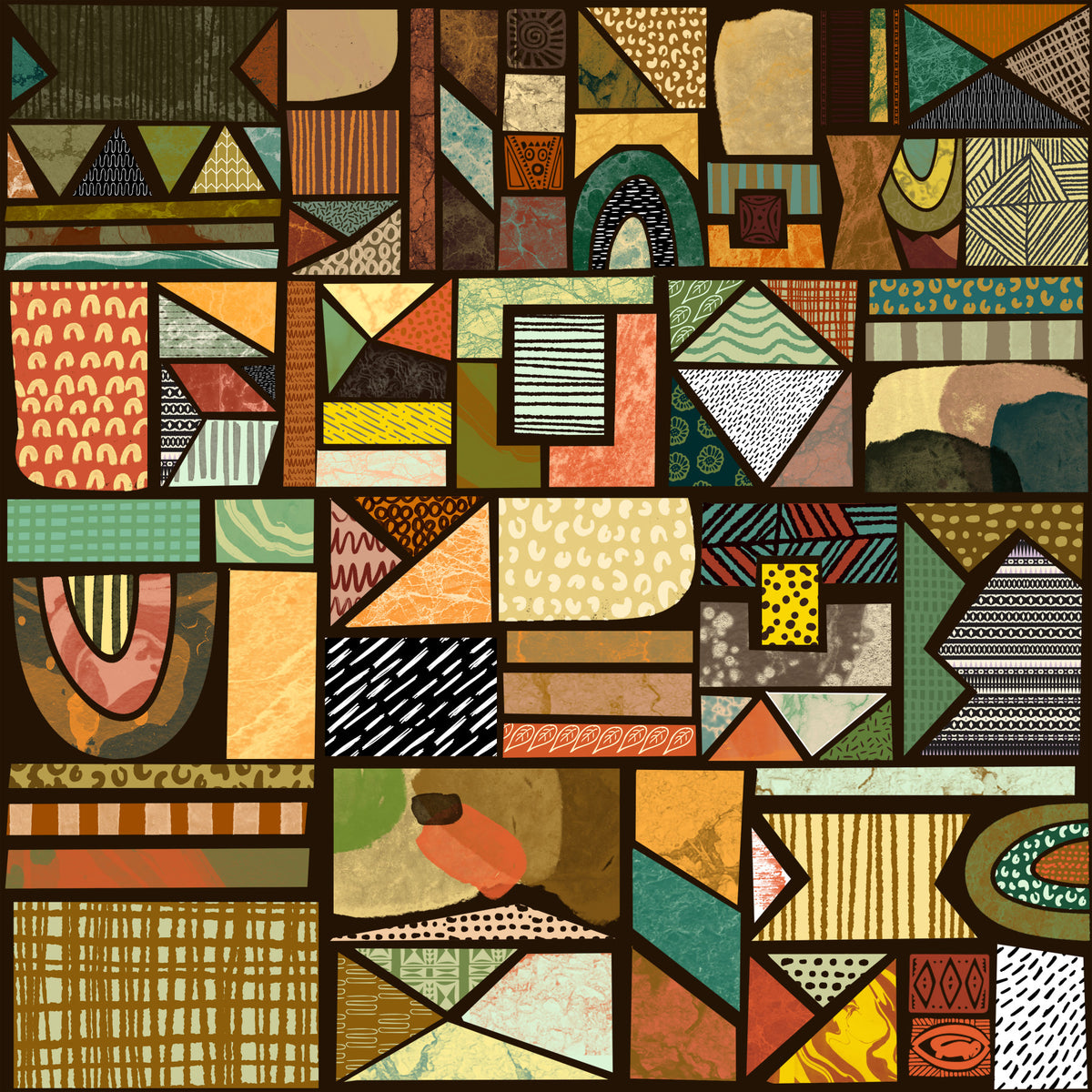 Afrika Wall Mural in your room — zoomed