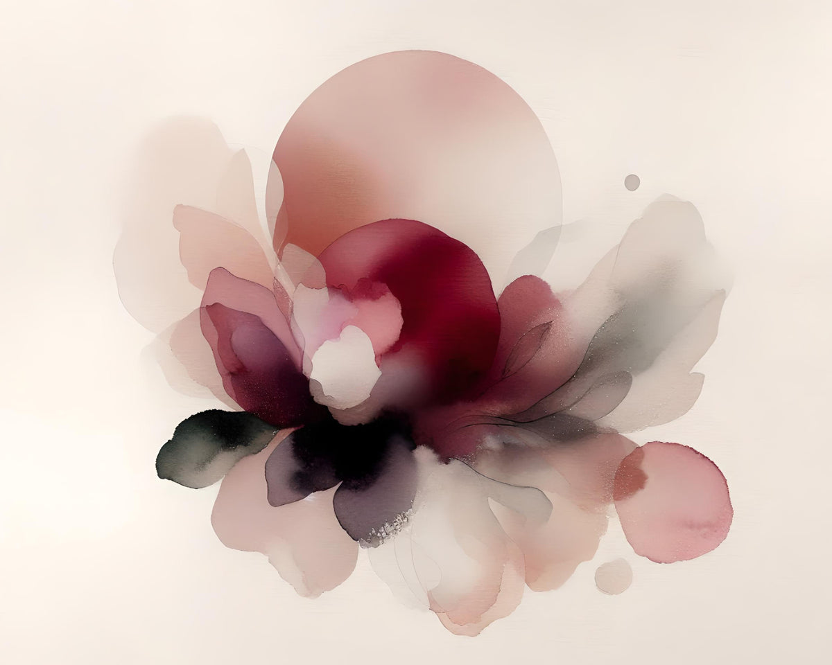 Soft Petal Whispers Wall Mural in your room