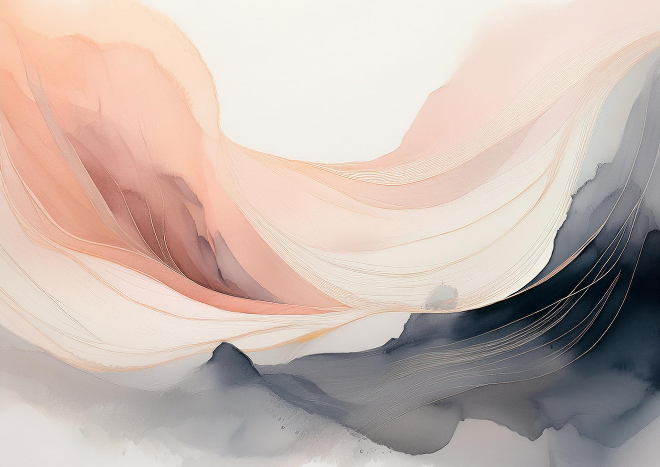 Ethereal Hues Wall Mural