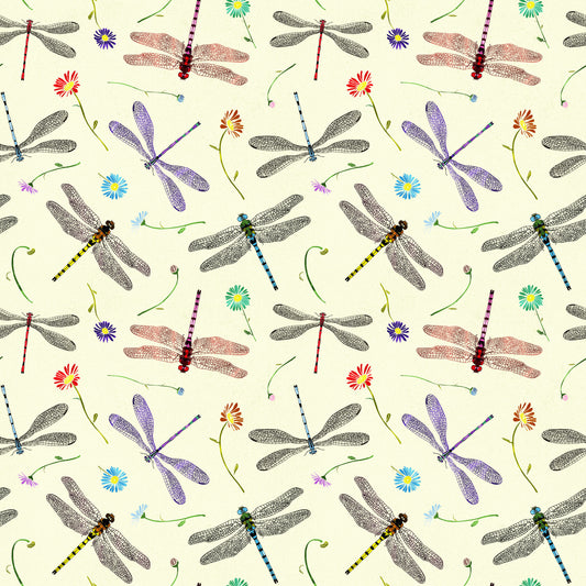 Colorful Dragonfly and Damselfly Wallpaper⁠