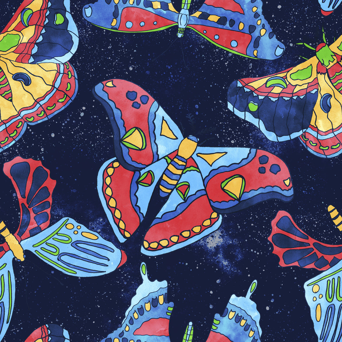 Cosmic Moths Wallpaper⁠ in your room
