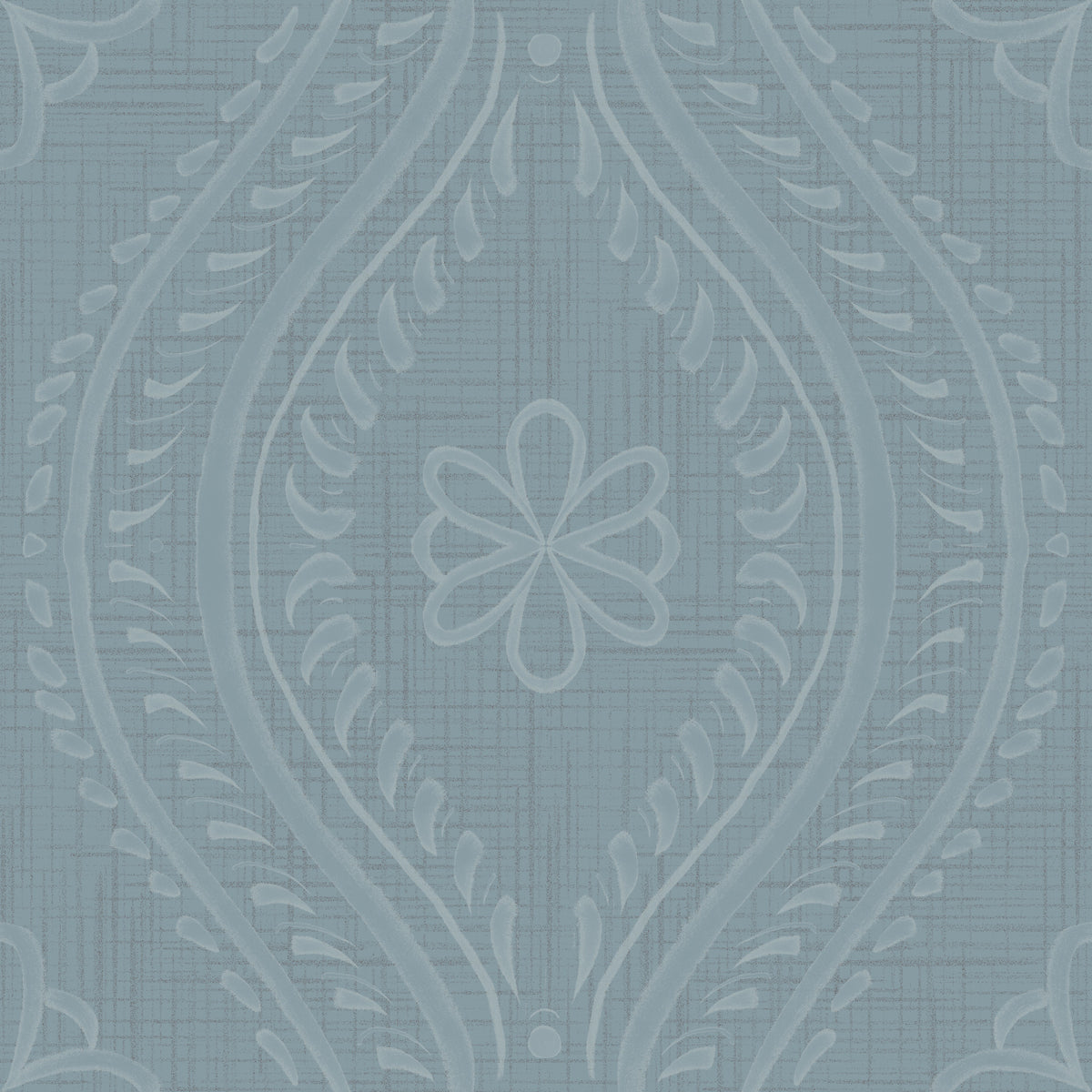 Faded Ogee Damask - Arona Wallpaper⁠ in your room