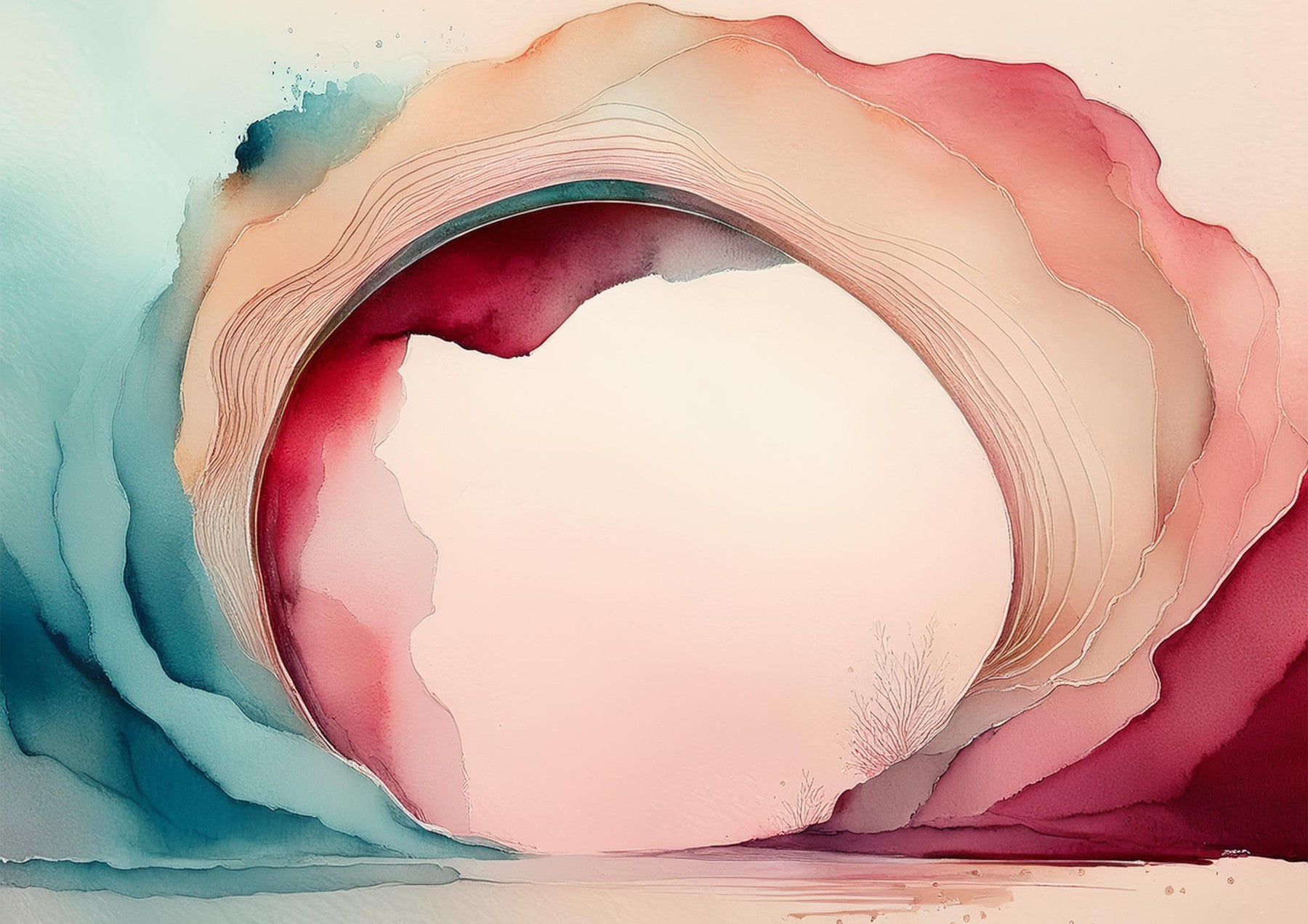 Into the Dream Cave Wall Mural