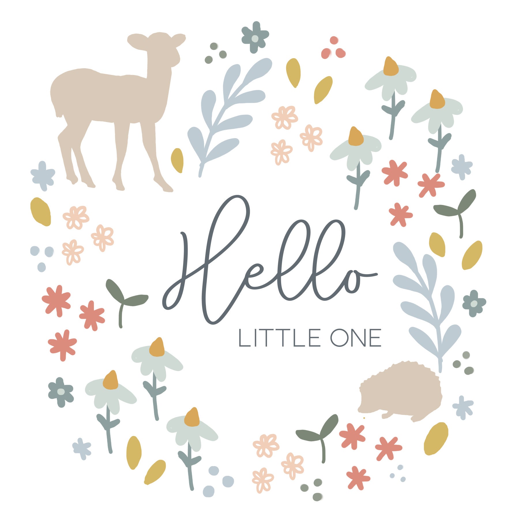 Whimsical Woodland Nursery Wall Mural